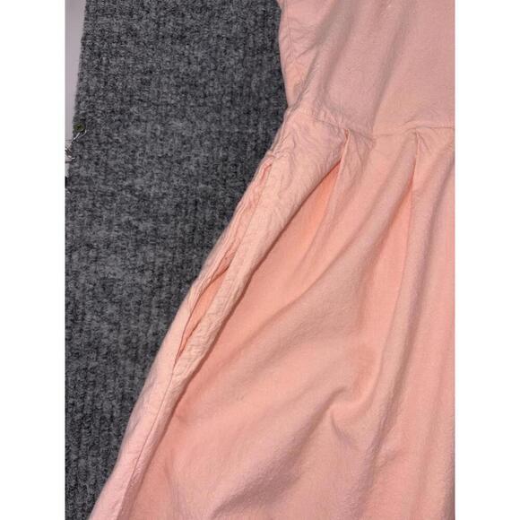 Vtg 80s Pinot Noir Women's Dress Sz S Peachy 100% Cotton Cottage Core Trad Wife - Picture 3 of 9